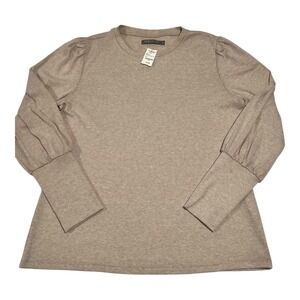 NWT 209 West 38 New York Women's Medium Moat Casual Long Sleeve‎ Top